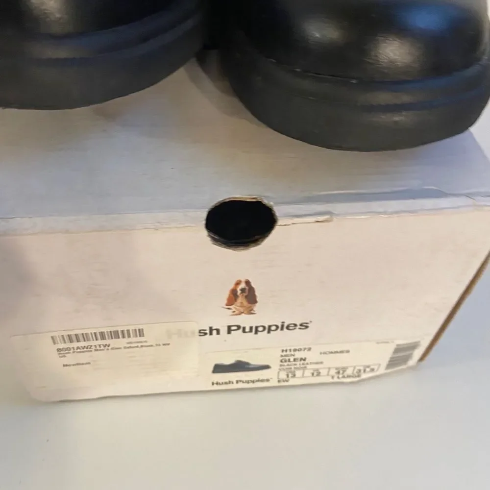 New open‎ box hush puppies Glen Oxford 13EW